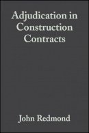 John Redmond - Adjudication in Construction Contracts - 9780632056514 - V9780632056514