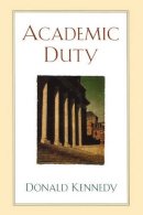 Kennedy, Donald, Phd - Academic Duty - 9780674002234 - V9780674002234