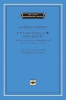 Marsilio Ficino - On Dionysius the Areopagite: Volume 1 - 9780674058354 - V9780674058354