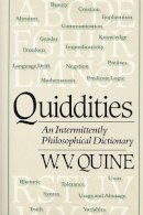 W. V. Quine - Quiddities - 9780674743526 - V9780674743526