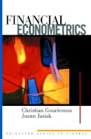 Christian Gourieroux - Financial Econometrics: Problems, Models, and Methods - 9780691088723 - V9780691088723