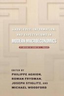 Aghion - Knowledge, Information, and Expectations in Modern Macroeconomics: In Honor of Edmund S. Phelps - 9780691094854 - V9780691094854