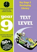 Christine Moorcroft - Text Level: Year 9: Comprehension Activities for Literacy Lessions - 9780713664881 - V9780713664881