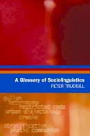 Roger Hargreaves - Glossary of Sociolinguistics - 9780748616237 - V9780748616237