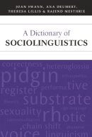 Ms Joan Swann - A Dictionary of Sociolinguistics - 9780748616916 - V9780748616916