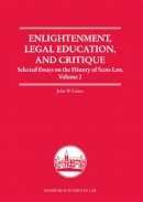 John W. Cairns - ENLIGHTENMENT LEGAL EDUCATION AND - 9780748682133 - V9780748682133