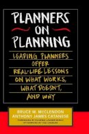 Bruce W. Mcclendon - Planners on Planning - 9780787902858 - V9780787902858