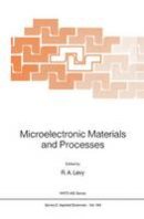 R. A. Levy (Ed.) - Microelectronic Materials and Processes (Nato Science Series E:) - 9780792301547 - V9780792301547