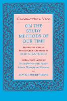 Giambattista Vico - On the Study Methods of Our Time - 9780801497780 - V9780801497780