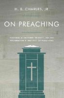 Jr H.B. Charles - On Preaching - 9780802411914 - V9780802411914