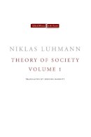 Niklas Luhmann - Theory of Society, Volume 1 - 9780804739504 - V9780804739504