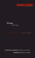 Emmanuel Levinas - On Escape: De l’évasion - 9780804741392 - V9780804741392