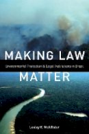 Lesley K. Mcallister - Making Law Matter: Environmental Protection and Legal Institutions in Brazil - 9780804758239 - V9780804758239
