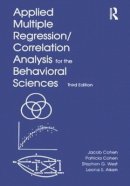 Jacob Cohen - Applied Multiple Regression/Correlation Analysis for the Behavioral Sciences - 9780805822236 - V9780805822236