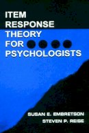 Susan E. Embretson - Item Response Theory - 9780805828191 - V9780805828191