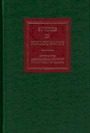 David L.Vander Meulen (Ed.) - Studies in Bibliography: Vol21 (Studies in Bibliography: Papers of the Bibliographical Society of the University of Virginia) - 9780813922621 - KEX0237970