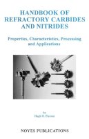 Hugh O. Pierson - Handbook of Refractory Carbides and Nitrides - 9780815513926 - V9780815513926