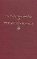 William Dean Howells - The Early Prose Writings, 1852-61 - 9780821409602 - KEX0228306