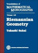 Takashi Sakai - Riemannian Geometry (Translations of Mathematical Monographs) - 9780821802847 - V9780821802847