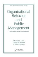 . Ed(S): Vasu, Michael Lee; Stewart, Debra W.; Garson, G. David - Organizational Behavior and Public Management, Revised and Expanded: 68 (Public Administration and Public Policy) - 9780824701352 - V9780824701352