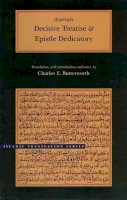 Averroes - Decisive Treatise and Epistle Dedicatory - 9780842524797 - V9780842524797