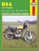 Haynes Publishing - BSA Unit Singles Owners Workshop Manual, No. 127: '58-'72 - 9780856961274 - V9780856961274