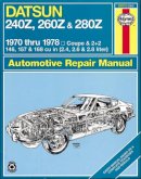 Haynes Publishing - Datsun 240Z/260Z Owner's Workshop Manual - 9780856962066 - V9780856962066