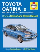 Haynes Publishing - Toyota Carina E Petrol (May 92 - 97) Haynes Repair Manual - 9780857335890 - V9780857335890
