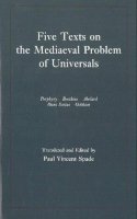 Spade - Five Texts on the Medieval Problem of Universals - 9780872202498 - V9780872202498