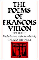 François Villon - The Poems of François Villon - 9780874512366 - V9780874512366