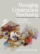 John G. McConville - Managing Construction Purchasing - 9780876293164 - V9780876293164