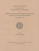 Nancy A. . Ed(S): Winter - Proceedings of the International Conference on Greek Architectural Terracottas - 9780876615270 - V9780876615270