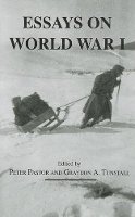 Peter Pastor - Essays on World War I (East European Monographs) - 9780880336864 - V9780880336864