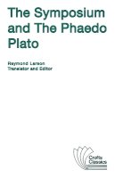 Plato - The Symposium and The Phaedo - 9780882951225 - V9780882951225