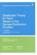 J. Durbin - Distribution Theory for Tests Based on Sample Distribution Function - 9780898710076 - V9780898710076