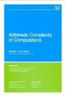 Shmuel Winograd - Arithmetic Complexity of Computations - 9780898711639 - V9780898711639