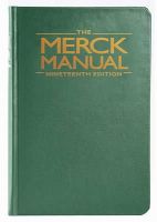 Merck Editor - The Merck Manual - 9780911910193 - V9780911910193