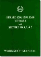 Brooklands Books Ltd - Triumph Herald,Vitesse & Spit Workshop Manual (No. 511243) - 9780946489992 - V9780946489992