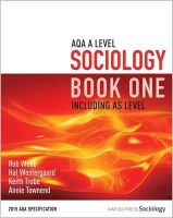 Rob Webb - AQA A Level Sociology Book One Including AS Level - 9780954007911 - V9780954007911