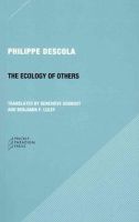 Philippe Descola - The Ecology of Others (Paradigm) - 9780984201020 - V9780984201020