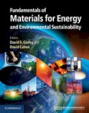 David S. Ginley (Ed.) - Fundamentals of Materials for Energy and Environmental Sustainability - 9781107000230 - V9781107000230