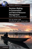 Nils Bunnefeld - Decision-Making in Conservation and Natural Resource Management: Models for Interdisciplinary Approaches (Conservation Biology) - 9781107465381 - V9781107465381