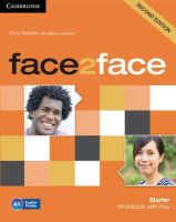 Chris Redston - Face2face Starter Workbook with Key - 9781107614765 - V9781107614765