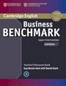 Guy Brook-Hart - Business Benchmark Upper Intermediate BULATS and Business Vantage Teacher's Resource Book - 9781107632110 - V9781107632110