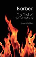 Malcolm Barber - The Trial of the Templars (Canto Classics) - 9781107645769 - V9781107645769