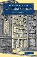 Lina Eckenstein - Cambridge Library Collection - Archaeology: A History of Sinai - 9781108082334 - V9781108082334