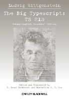 Ludwig Wittgenstein - Big Typescript - 9781118346334 - V9781118346334