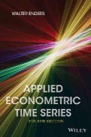 Walter Enders - Applied Econometric Time Series - 9781118808566 - V9781118808566