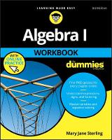 Mary Jane Sterling - Algebra I Workbook For Dummies - 9781119348955 - V9781119348955