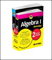 Mary Jane Sterling - Algebra I Workbook For Dummies with Algebra I For Dummies 3e Bundle - 9781119387084 - V9781119387084